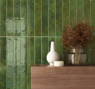 Плитка керамическая Equipe Ceramicas Bali Green (5х40) арт. VEN031546